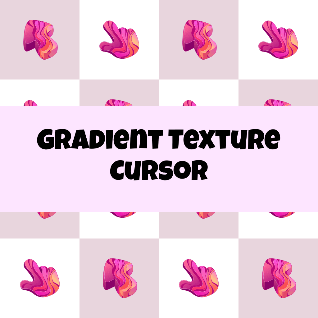 Preview Gradient Texture cursor custom cursor pack